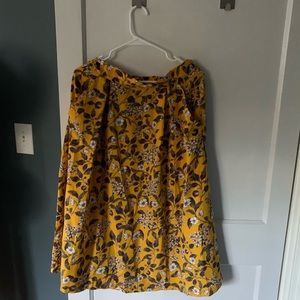 Monki Floral Midi Skirt